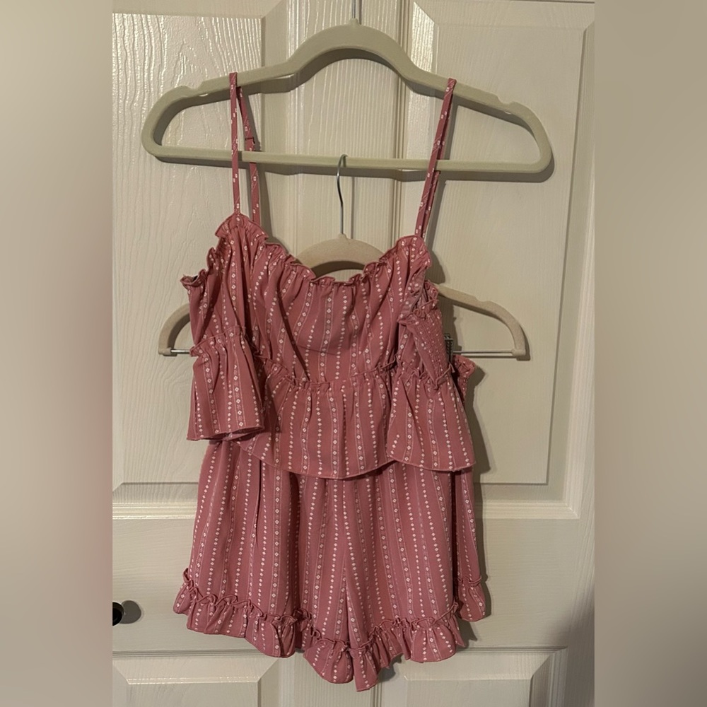 Summer top and short set